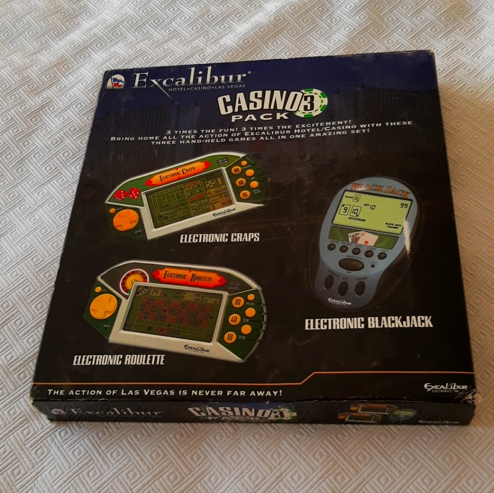 Brand new in box casino games